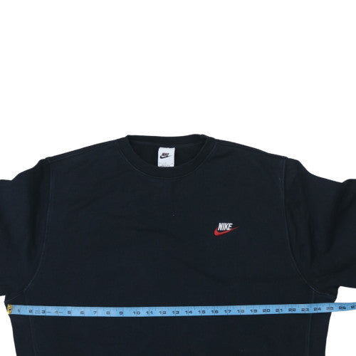 Nike Men's Black Crew Neck Pullover Sweatshirt Size L