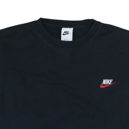 Nike Men's Black Crew Neck Pullover Sweatshirt Size L