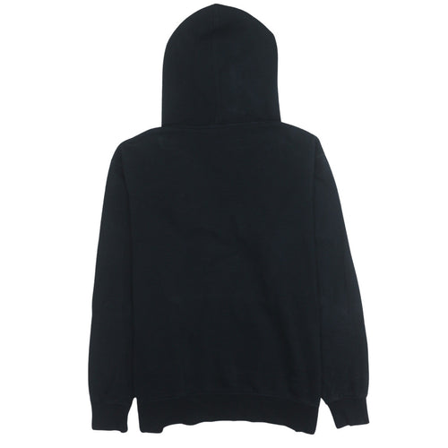Nike Men's Black Pullover Hoodie L Logo Sports Fleece Sweatshirt