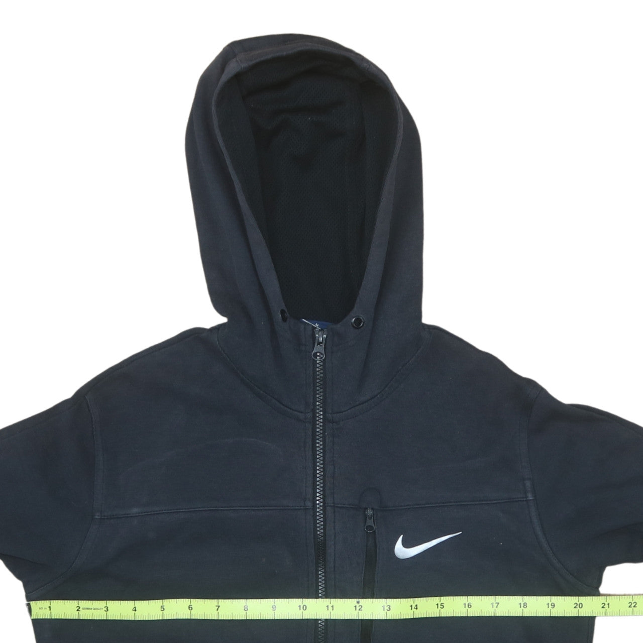 Nike Men's Black Full Zip Fleece Hoodie M Sportswear