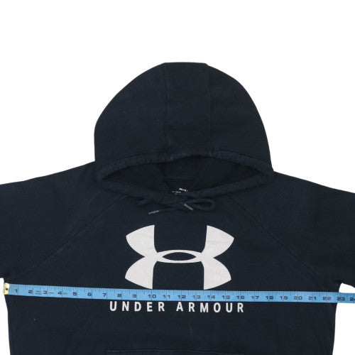 Under Armour Womens Black Hoodie Medium Pullover Sweatshirt