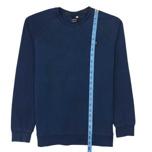 Under Armour Men's Blue Regular Fit Crew Neck Fleece Sweatshirt M