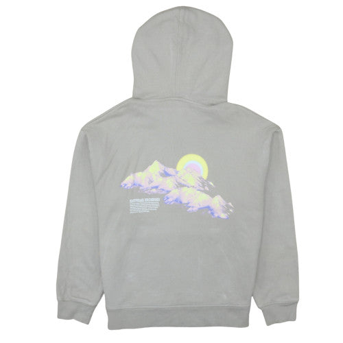 Levi's Women's Grey Pullover Hoodie L Cotton Graphic Print