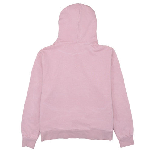 Puma Women Pink Pullover Hoodie L Hooded Sweatshirt Casual