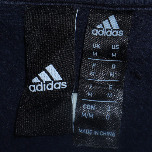 Adidas Mens Navy Blue Crew Neck Long Sleeve Sweatshirt M