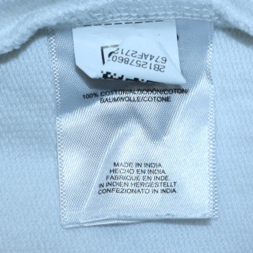 Fila Women's White XS Crew Neck Pullover Sweatshirt 100% Cotton