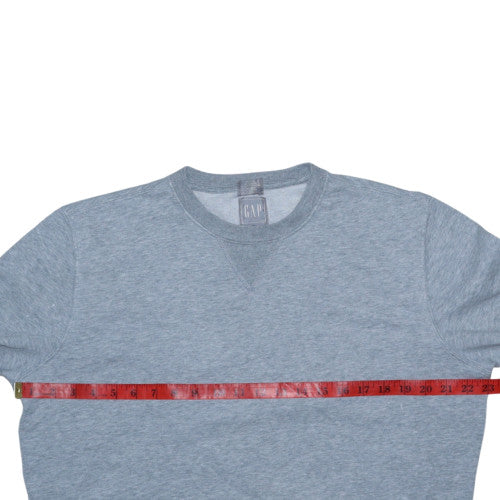 GAP Mens Grey Regular Fit Crew Neck Pullover Sweatshirt M