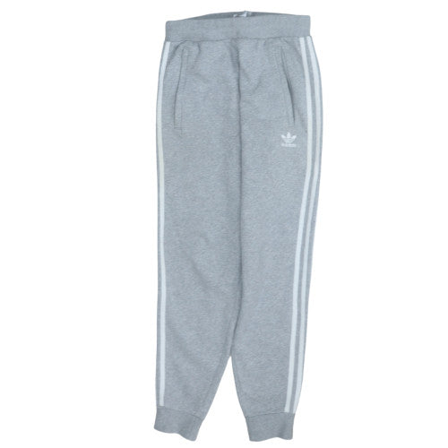 adidas Mens Grey Sweatpants M Regular Tapered Fleece Joggers
