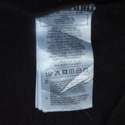 Adidas Womens Black Size 8 Pullover Hoodie with Logo