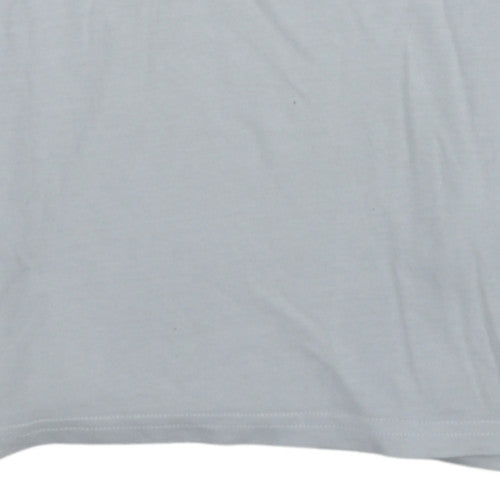 Tommy Hilfiger Men's White New York USA Graphic T-Shirt Size S