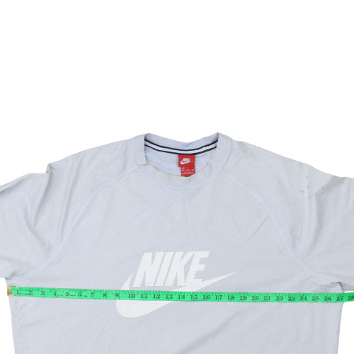 Nike Men's White 2XL Pullover Crew Neck Sweatshirt