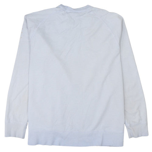 Nike Men's White 2XL Pullover Crew Neck Sweatshirt