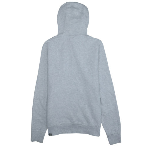 The North Face Men's Grey Pullover Hoodie Size S Classic Logo Sweatshirt