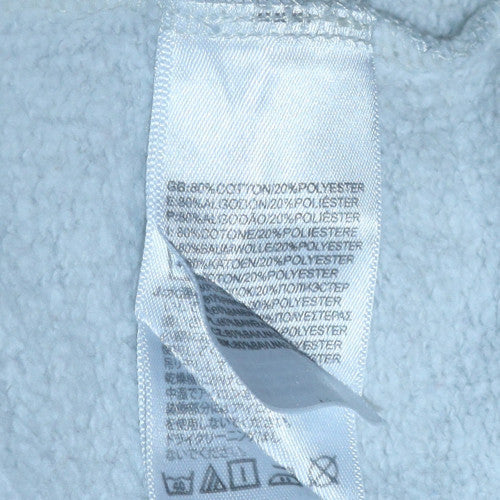 The North Face Men's Grey Pullover Hoodie Size S Classic Logo Sweatshirt