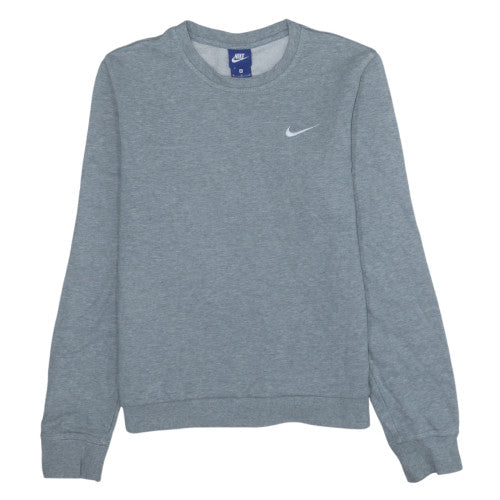 Nike Men's Grey Cotton Crew Neck Sweatshirt Size M Classic Fit