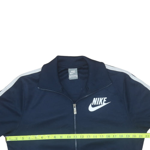 Nike Men's Blue Track Jacket M Full Zip Sportswear Top