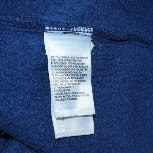 The North Face Mens Blue XL Pullover Hoodie Cotton Blend