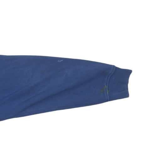 The North Face Mens Blue XL Pullover Hoodie Cotton Blend