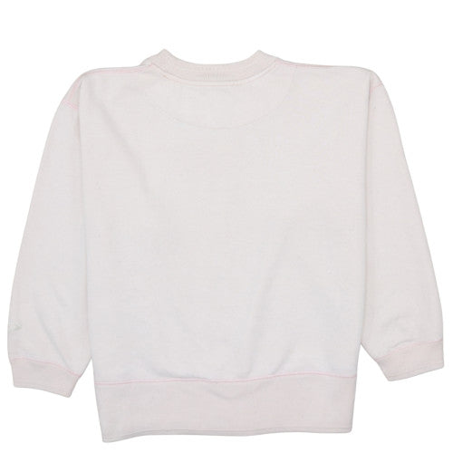 Reebok Women Beige Crew Neck Pullover Sweatshirt Size 12