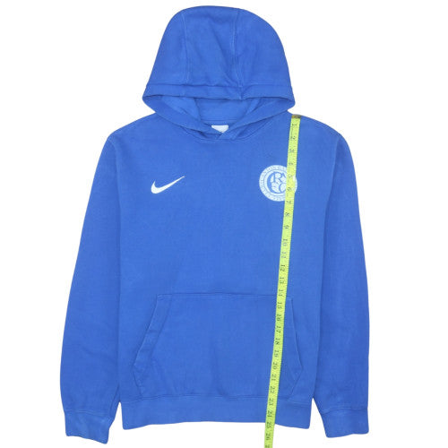 Nike Men's Blue Pullover Hoodie Medium Regular Fit Sportswear