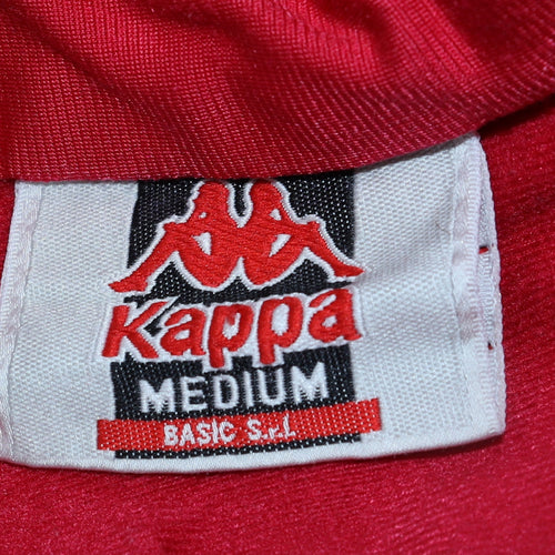 Kappa Mens Red Track Jacket Size M Retro Full Zip Sportswear