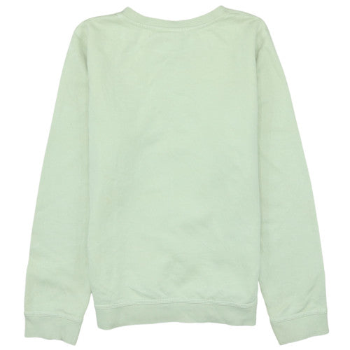 Nike Girls Green Crew Neck Pullover Sweatshirt Size L 147-158 cm
