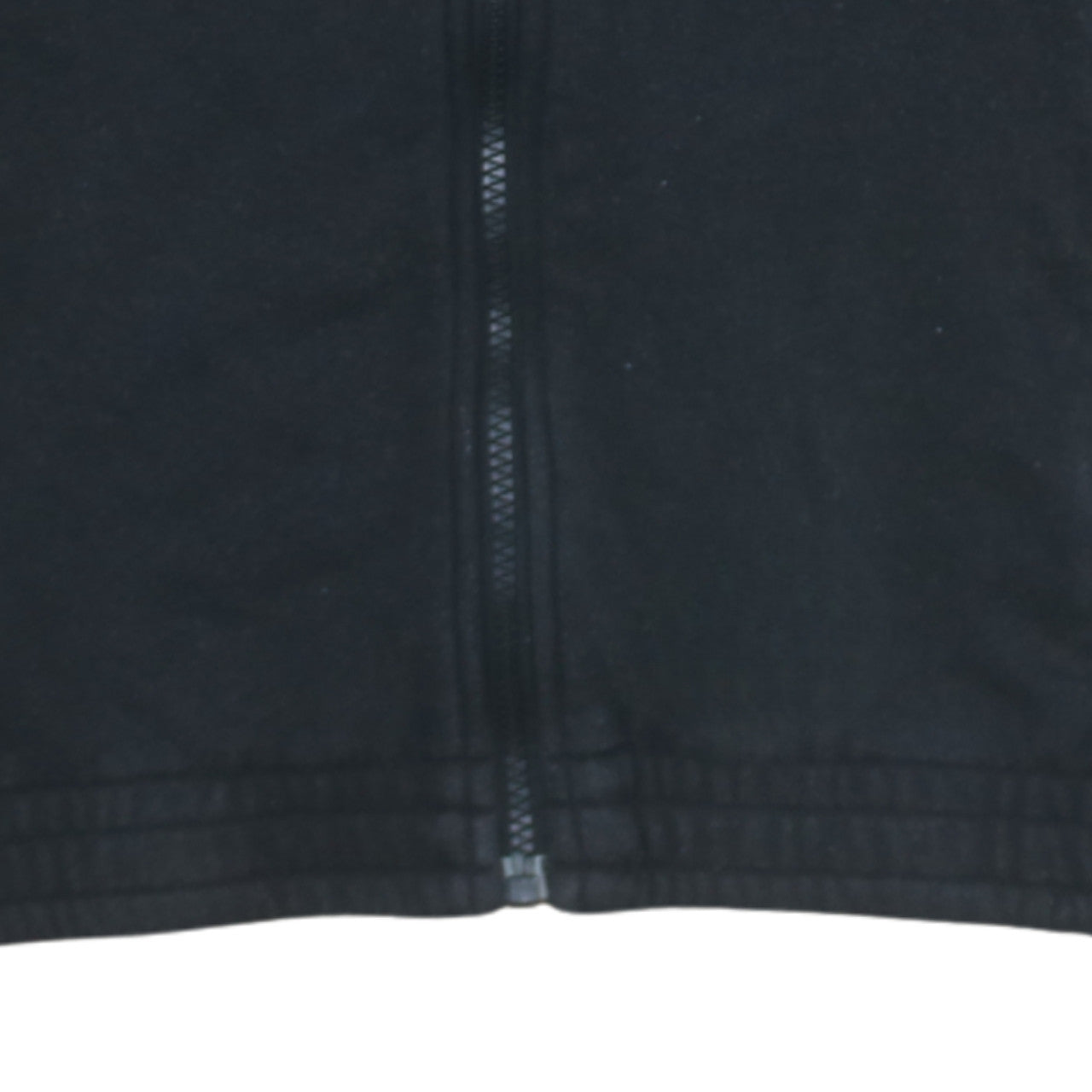 Adidas Men's Black Small Track Jacket Full Zip Cotton Activewear