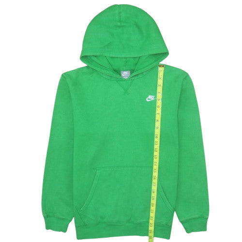 Nike Boys Green Pullover Hoodie XL 15-16 Years Cotton Blend Fleece