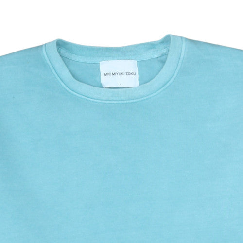 MKI Miyuki Zoku Men's Blue Crew Neck Fleece Sweatshirt L