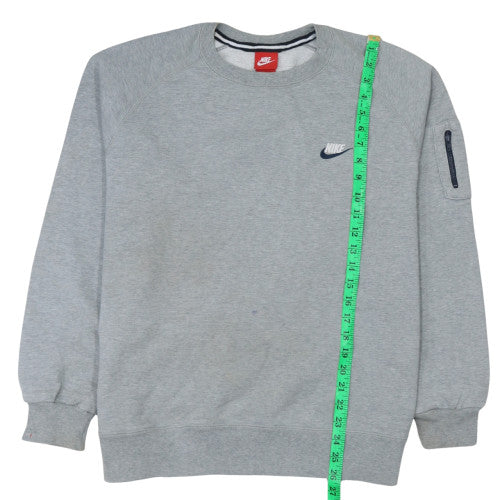 Nike Men's Grey XL Crew Neck Pullover Sweatshirt