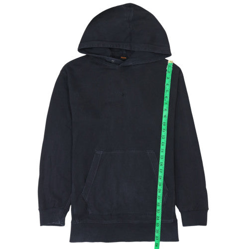 BOSS Men's Black Pullover Hoodie S Regular Fit Cotton Blend