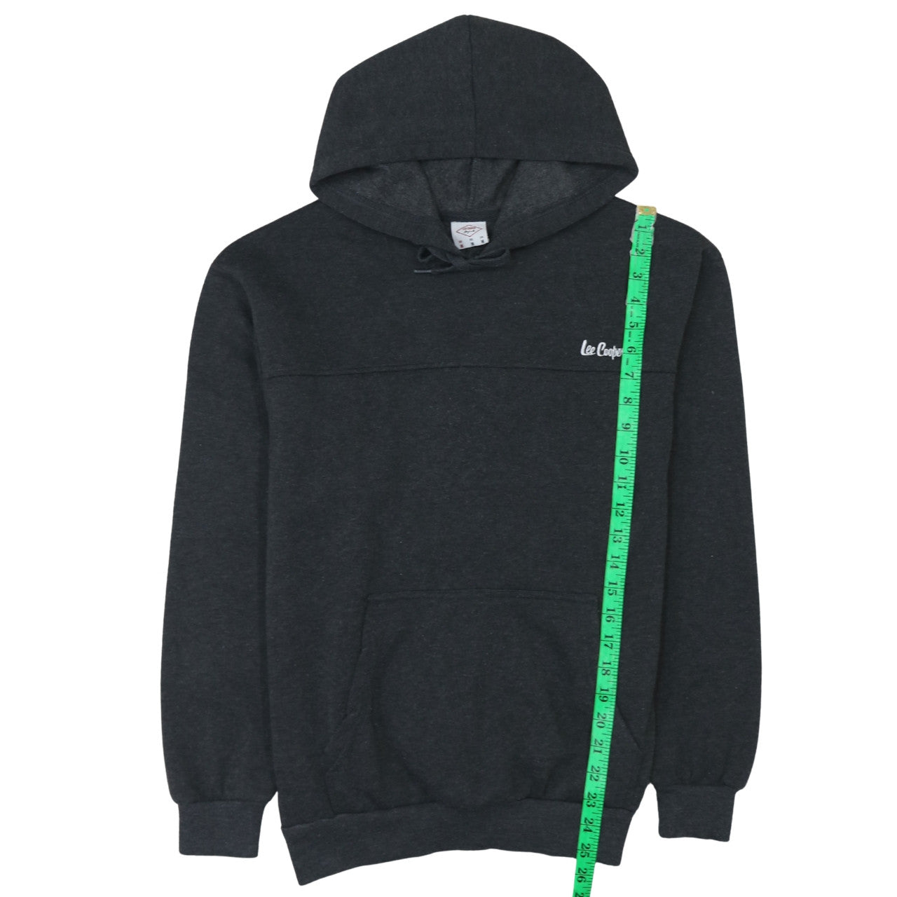 Lee Cooper Men’s Black Pullover Hoodie Size M Regular Fit