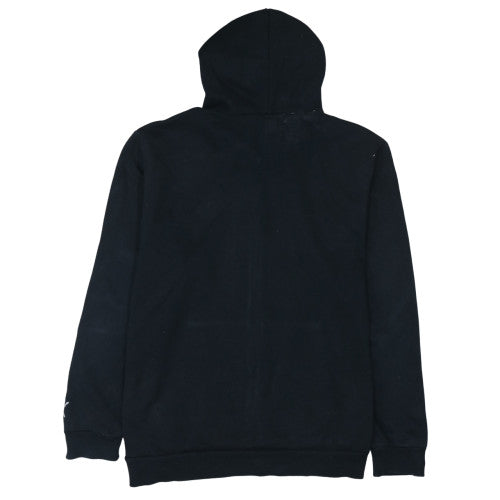 Puma Men's Black 2XL Full Zip Hoodie with Logo Design