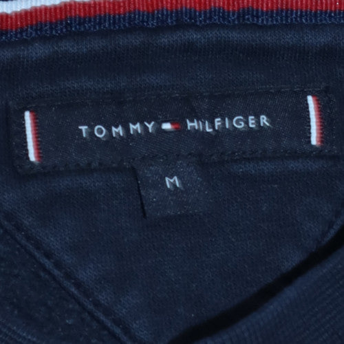 Tommy Hilfiger Men's Blue Medium Crew Neck Pullover Sweatshirt