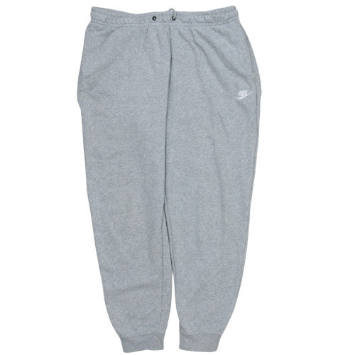 Nike Men's Grey Regular Fit Sweatpants Size L with Logo