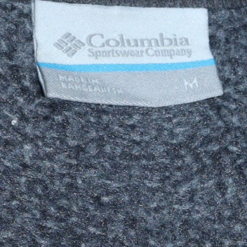 Columbia Men's Grey Logo Pullover Sweatshirt M Regular Fit