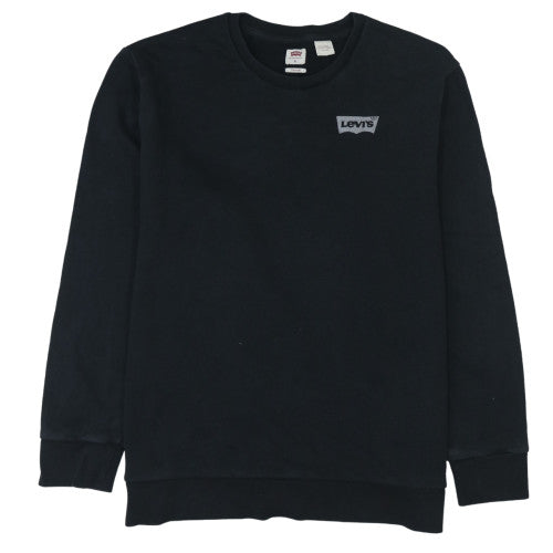 Levi's Men's Black XL Pullover Sweatshirt Crew Neck