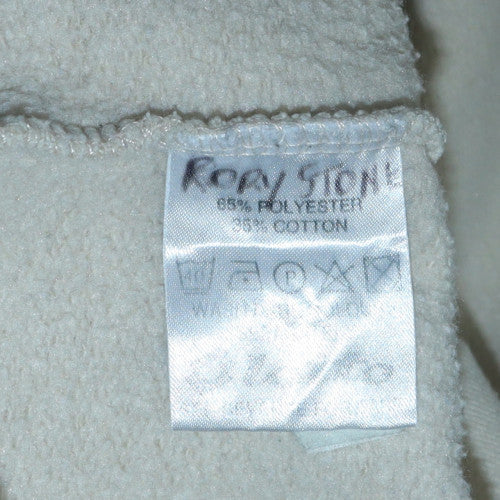 Lotto Men's Beige XL Pullover Sweatshirt Crew Neck Vintage Sportswear