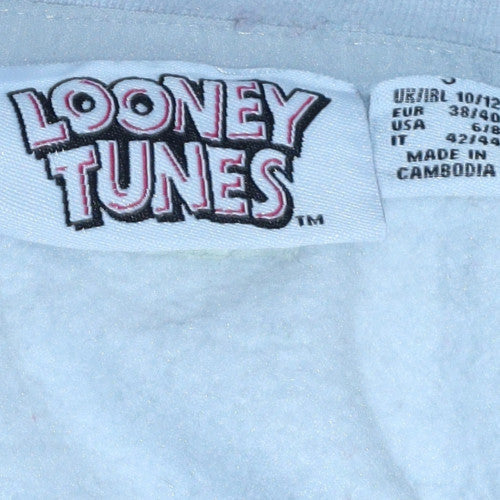 Looney Tunes Women Grey Tweety Sweatshirt Size S Crew Neck Pullover