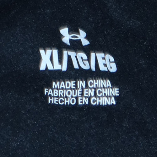 Under Armour Womens Black XL Pullover Sweatshirt Crew Neck Sportswear