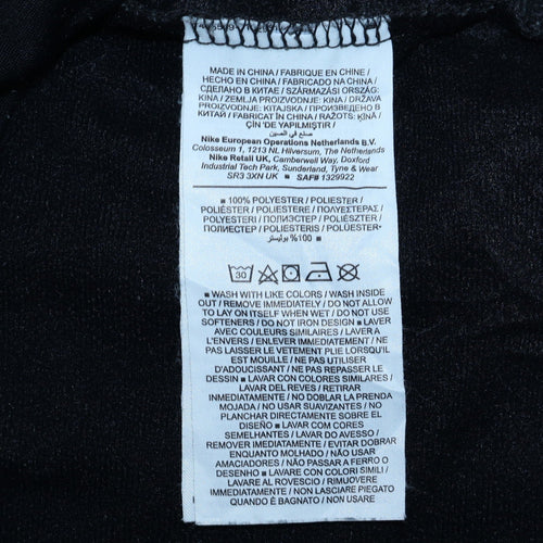 Nike Women's Black XL Track Jacket Full Zip Sportswear