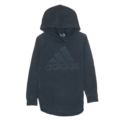 Adidas Women's Black Pullover Hoodie Size S Classic Logo Sweatshirt
