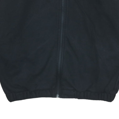 Puma Womens Black Full Zip Hoodie M Colourblock Hooded Sweatshirt