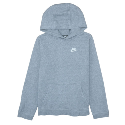 Nike Boys Grey XL Pullover Hoodie Fleece Sweatshirt Long Sleeve
