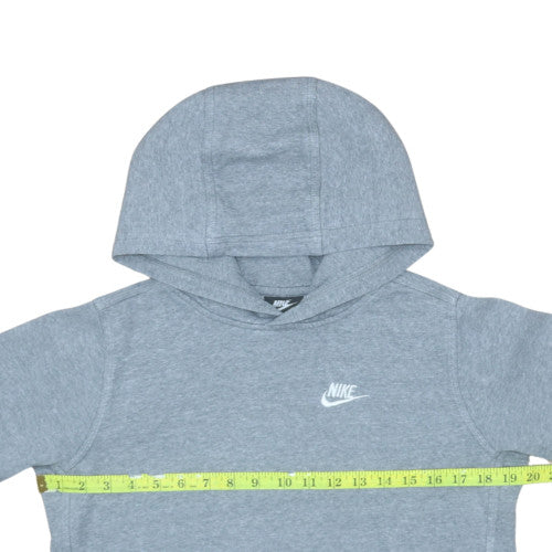 Nike Boys Grey XL Pullover Hoodie Fleece Sweatshirt Long Sleeve