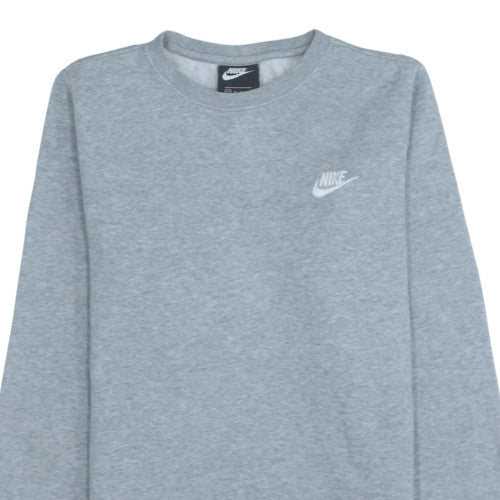 Nike Men's Grey XS Crew Neck Pullover Sweatshirt