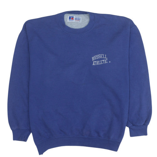 Russell Athletic Women's Blue XL Crew Neck Sweatshirt