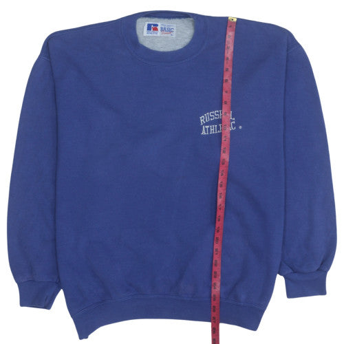 Russell Athletic Women's Blue XL Crew Neck Sweatshirt