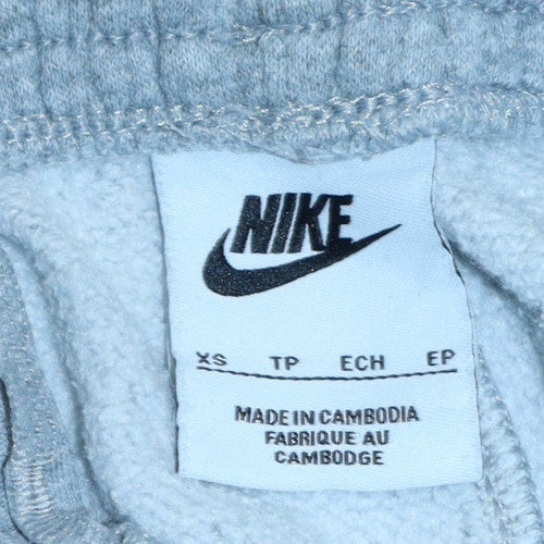 Nike Womens Grey XS Jogger Sweatpants Elastic Waist Pockets
