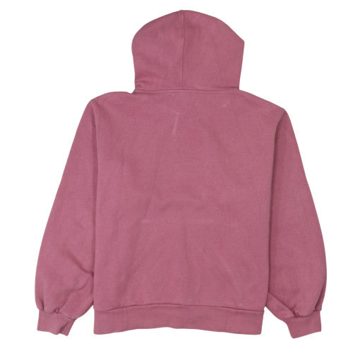 Adidas Womens Pink Pullover Hoodie UK 10 Cotton Blend Casual
